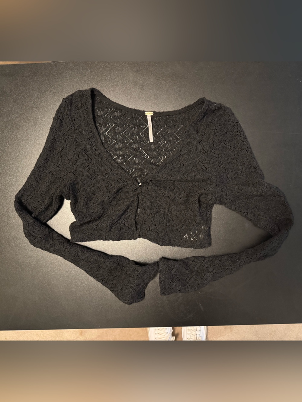 Free People Crochet Cardigan
